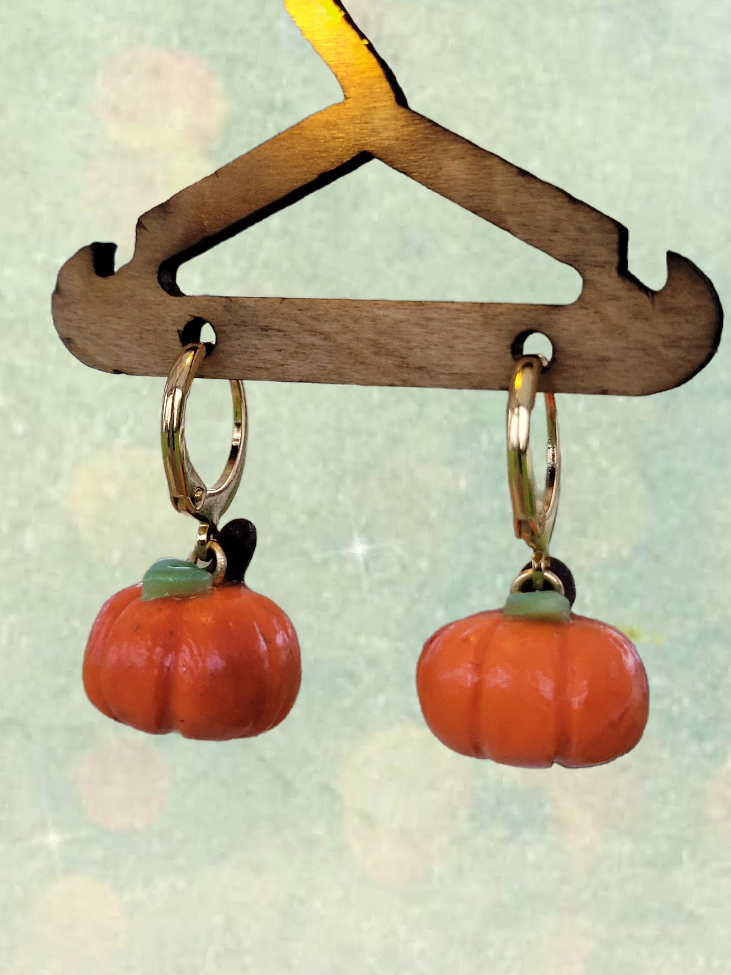 Pumpkin earrings