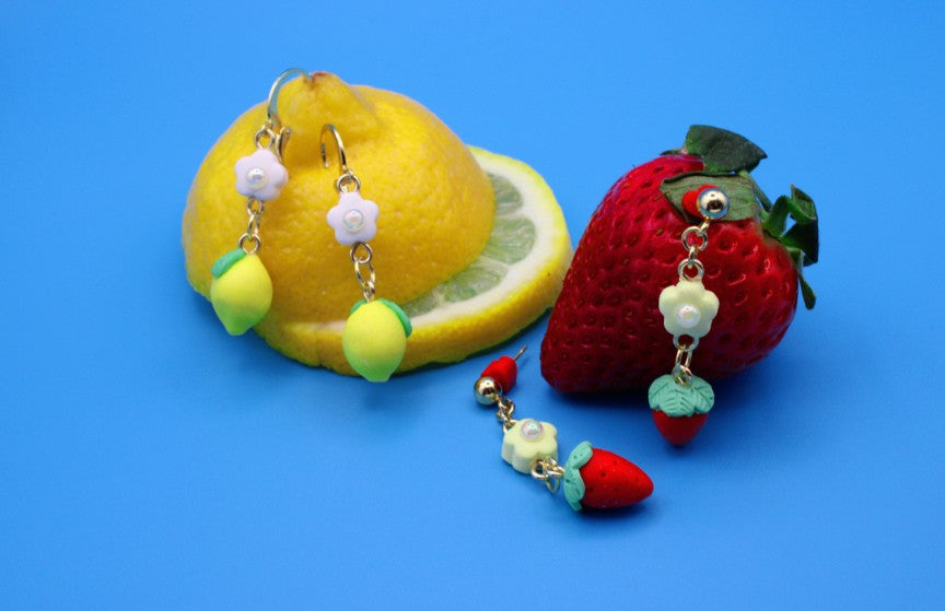 Lemon drop earrings